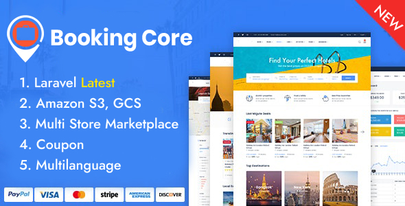 Booking Core – Laravel Booking System