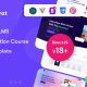 Educrat – Online Courses & Education ReactJs Template