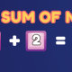Sum Of N – Html5 (Construct3)