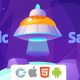 Glactic Saucer – HTML5 – Construct 3