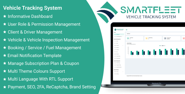 Smart Fleet SaaS – Vehicle Tracking System