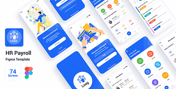 Loag - HR Payroll Figma Template