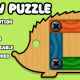 Screw Puzzle – Wood Bolts and Nuts. HTML5 Game (Construct 3). Web and Mobile ready