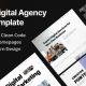 Vixan – Digital Agency Portfolio HTML Template