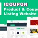 iCoupon – Coupon & Product Listing Website