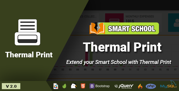 Smart School Thermal Print Screenshot