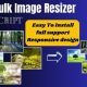 Bulk Image Resizer Theme + Scripts in blogger