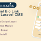 QuickBioLink – Bio Link for Creators, Influencers and Businesses – (SAAS)