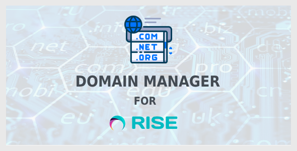 Domain Manager for Rise CRM – Manage and Track Your Domains Efficiently