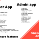 Online quiz + User app + Admin app + firebase