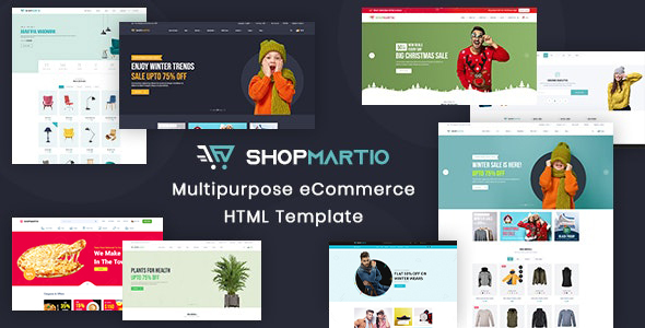 ShopMartio - eCommerce Shop Responsive HTML Template
