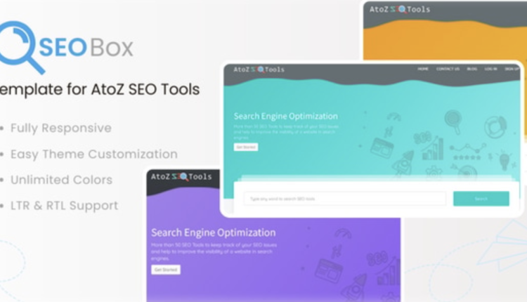 SEOBox Template for AtoZ SEO Tools