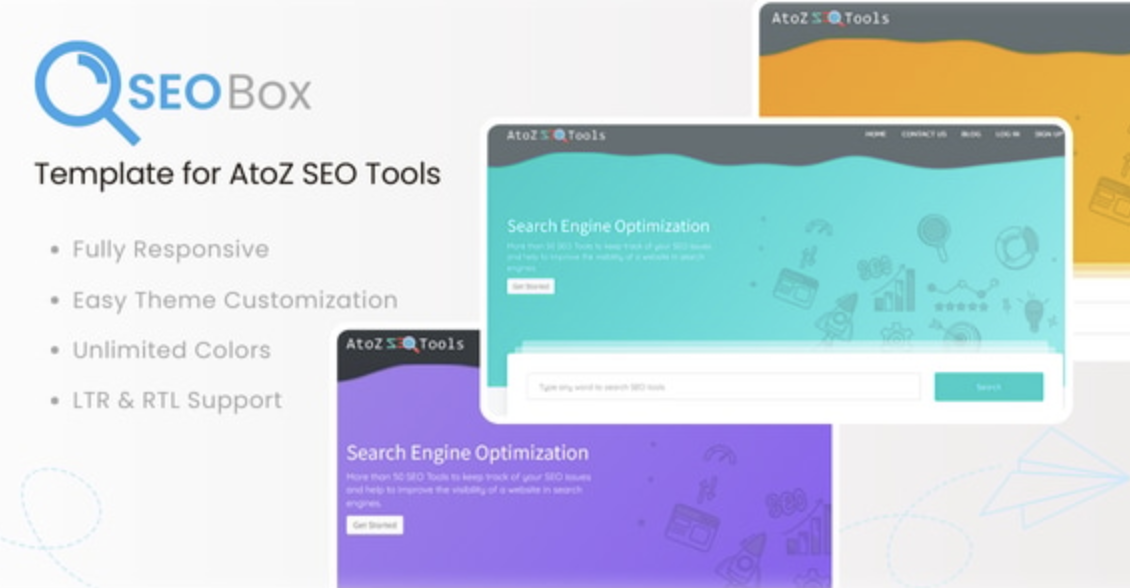 SEOBox Template for AtoZ SEO Tools