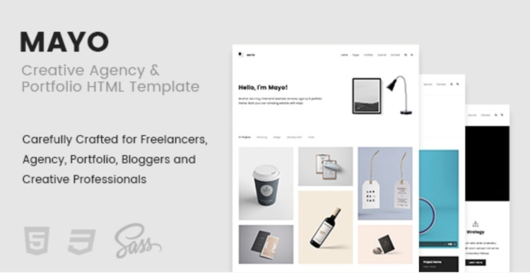 Mayo - Portfolio Template for Creative Professionals
