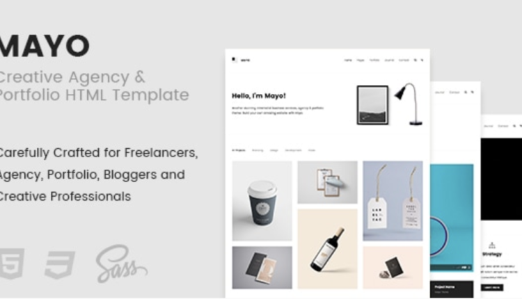 Mayo - Portfolio Template for Creative Professionals