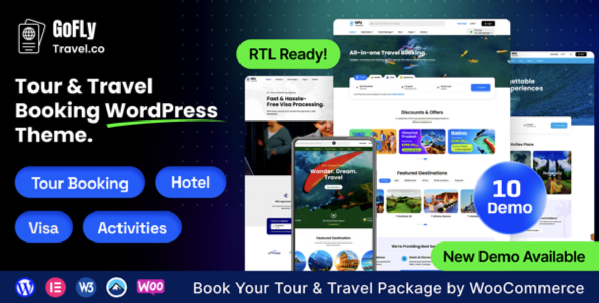 Best Tour Booking WordPress Theme in 2026: Build a Travel Site