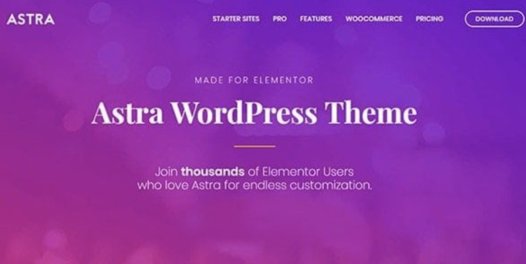 Astra – WordPress Theme