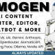 Aimogen Pro – All-in-One AI Content Writer, Editor, ChatBot & Automation Toolkit