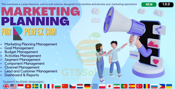 Marketing Planning Management module for Perfex CRM NULLED