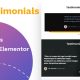 Testimonials widget For Elementor