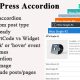 ZF WordPress Accordion