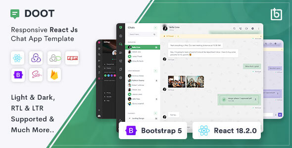 Doot - React Chat App Template