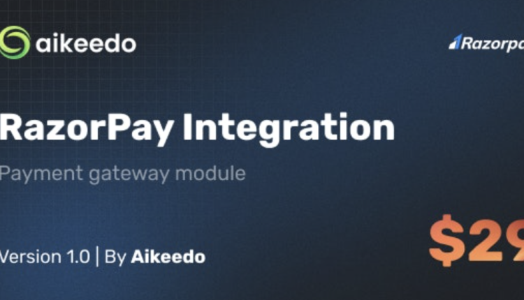 Razorpay Payment Gateway - Aikeedo Plugin