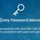 EPM – Easy Password Manager