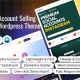 SocioX – Social Media Account Selling Marketplace WordPress Theme
