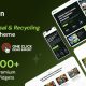 Ecobin – Waste Disposal & Recycling Services WordPress Theme