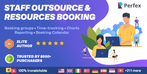 Staff Outsourcing & Smart Resources Booking module for Perfex CRM - Outsource your employees