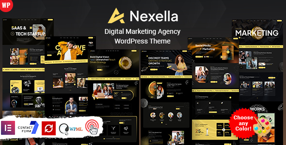 Nexella - Digital Marketing WordPress