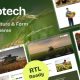 AgroTech – Agriculture & Organic Farm WordPress Theme