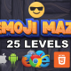 Emoji Maze – HTML5/Mobile Game – (C3p)