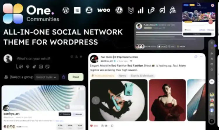 One – BuddyPress Theme for Membership & Community Sites