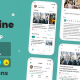 Newsline – News App – Reactnative App with Admin Panel Reactjs/Nodejs