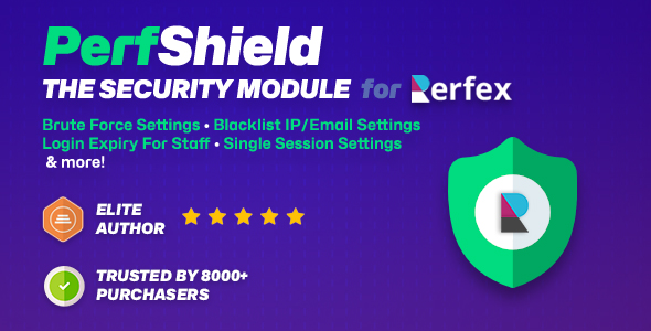 PerfShield - Security & Monitoring Toolset for Perfex CRM