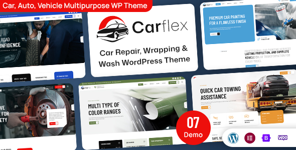 Carflex – Car Repair, Wrapping & Wash WordPress Theme 2 Carflex – Car Repair, Wrapping & Wash WordPress Theme