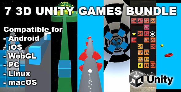 7 3D Games Bundle - Unity Source Code 2 7 3D Games Bundle - Unity Source Code