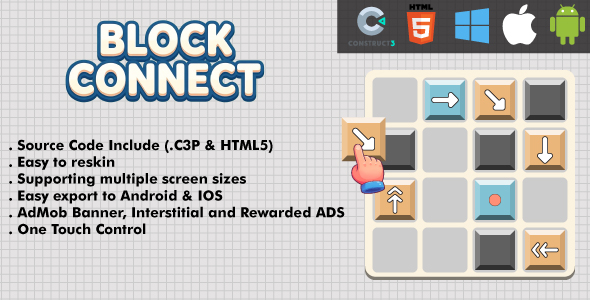 Block Connect Puzzle - HTML5 Game (Construct 3) 2 Block Connect Puzzle - HTML5 Game (Construct 3)