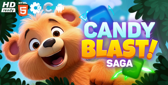 Candy Blast Saga HTML5 Game Construct 3 2 Candy Blast Saga HTML5 Game Construct 3
