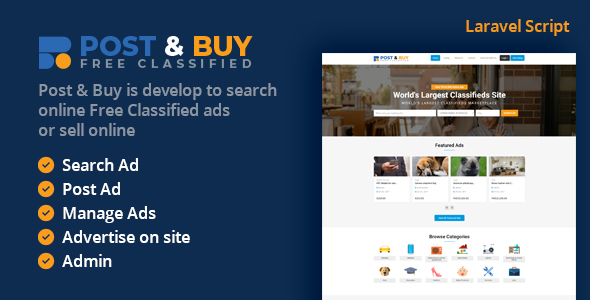 Post and Buy - Classified Ads Listings 2 Post and Buy - Classified Ads Listings