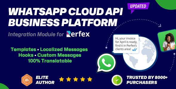 WhatsApp Cloud API Business Integration module for Perfex CRM 2 WhatsApp Cloud API Business Integration module for Perfex CRM