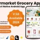 Grocery React Native Android App | Supermarket App | Single Vendor App