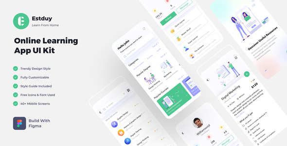 E-Study | Online Learning Mobile App 2 E-Study | Online Learning Mobile App