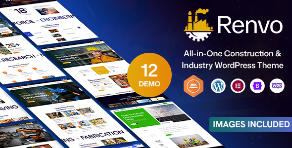 Renvo - Construction, Factory, Industry & Architecture WordPress Theme 2 Renvo - Construction, Factory, Industry & Architecture WordPress Theme