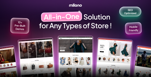 Milano - Multipurpose WooCommerce WordPress Theme 2 Milano - Multipurpose WooCommerce WordPress Theme