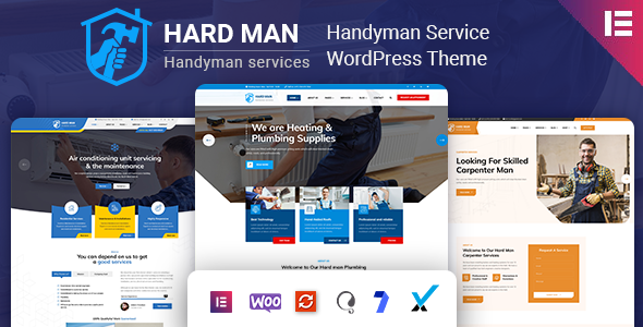 Hardman - Handyman & Plumber WordPress Theme 2 Hardman - Handyman & Plumber WordPress Theme