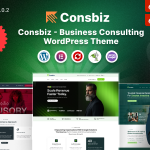 Consbiz – Business Consulting WordPress Theme