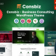 Consbiz – Business Consulting WordPress Theme